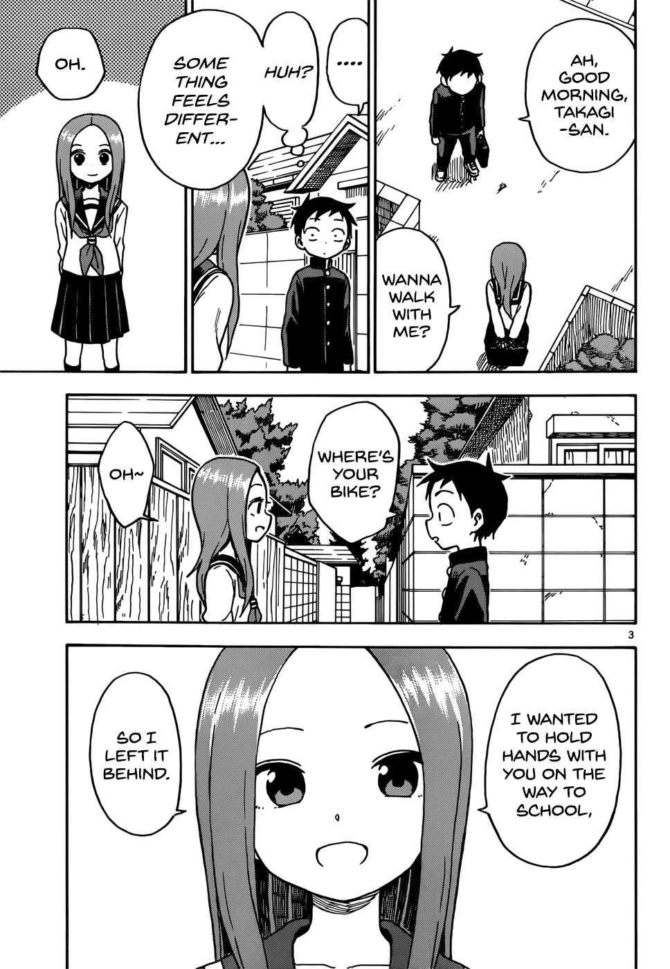 Karakai Jouzu No Takagi-San chapter 67 - page 4