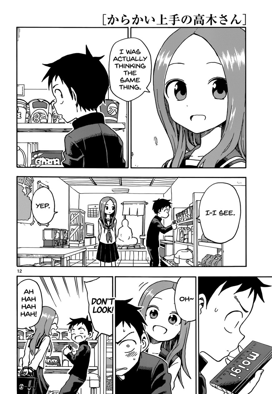 Karakai Jouzu No Takagi-San chapter 70 - page 12