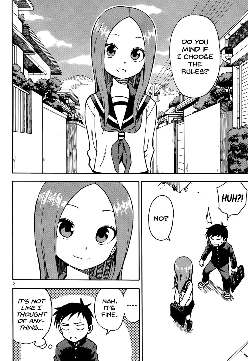 Karakai Jouzu No Takagi-San chapter 70 - page 2