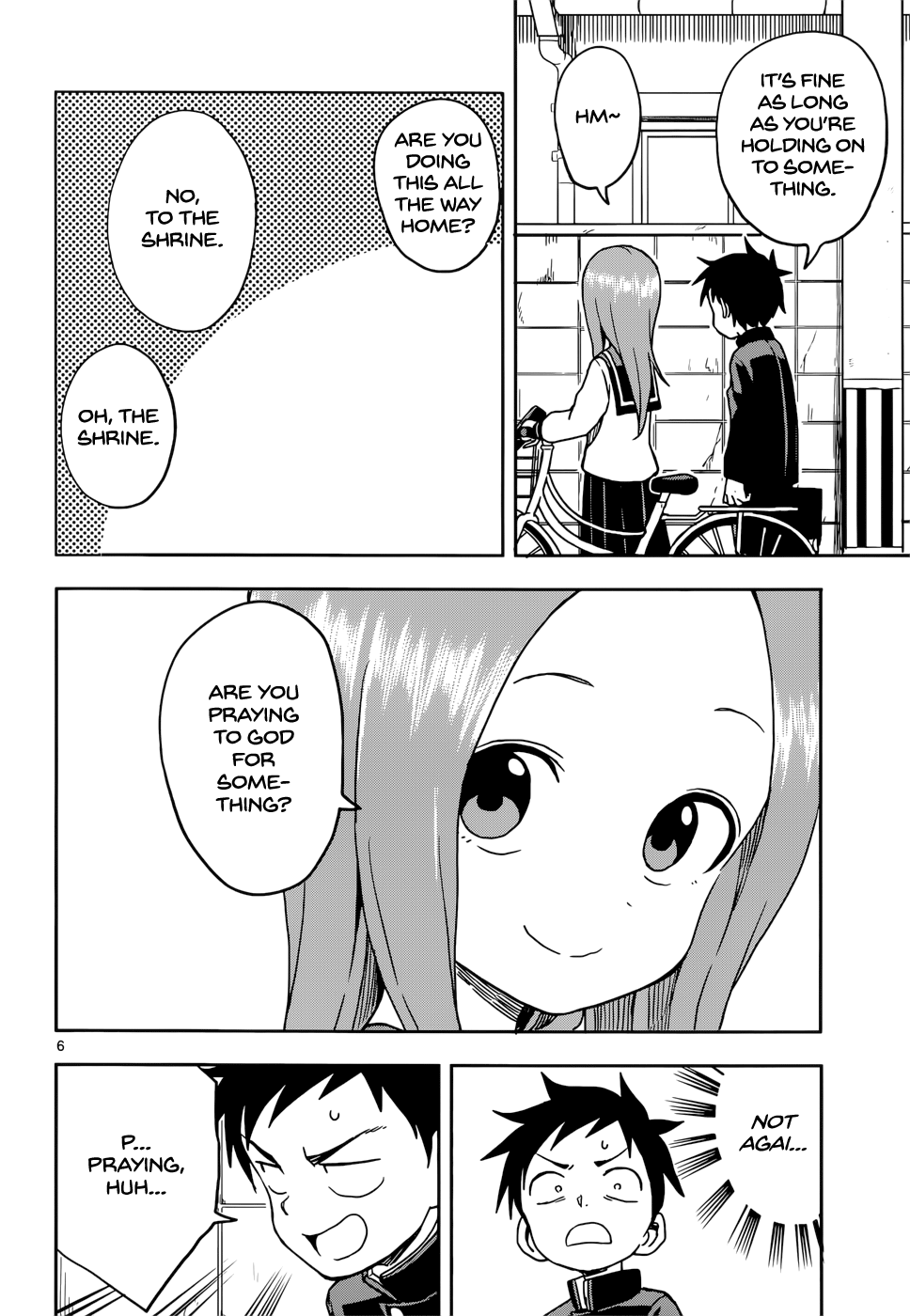 Karakai Jouzu No Takagi-San chapter 100 - page 6