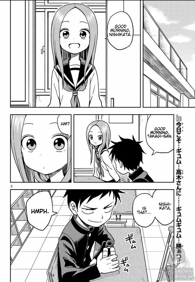 Karakai Jouzu No Takagi-San chapter 103 - page 2