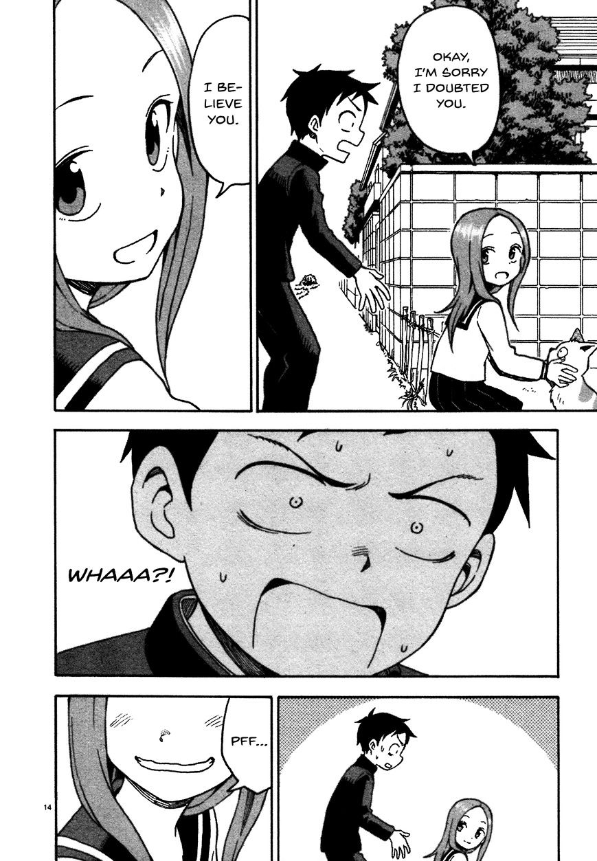 Karakai Jouzu No Takagi-San chapter 32.5 - page 14