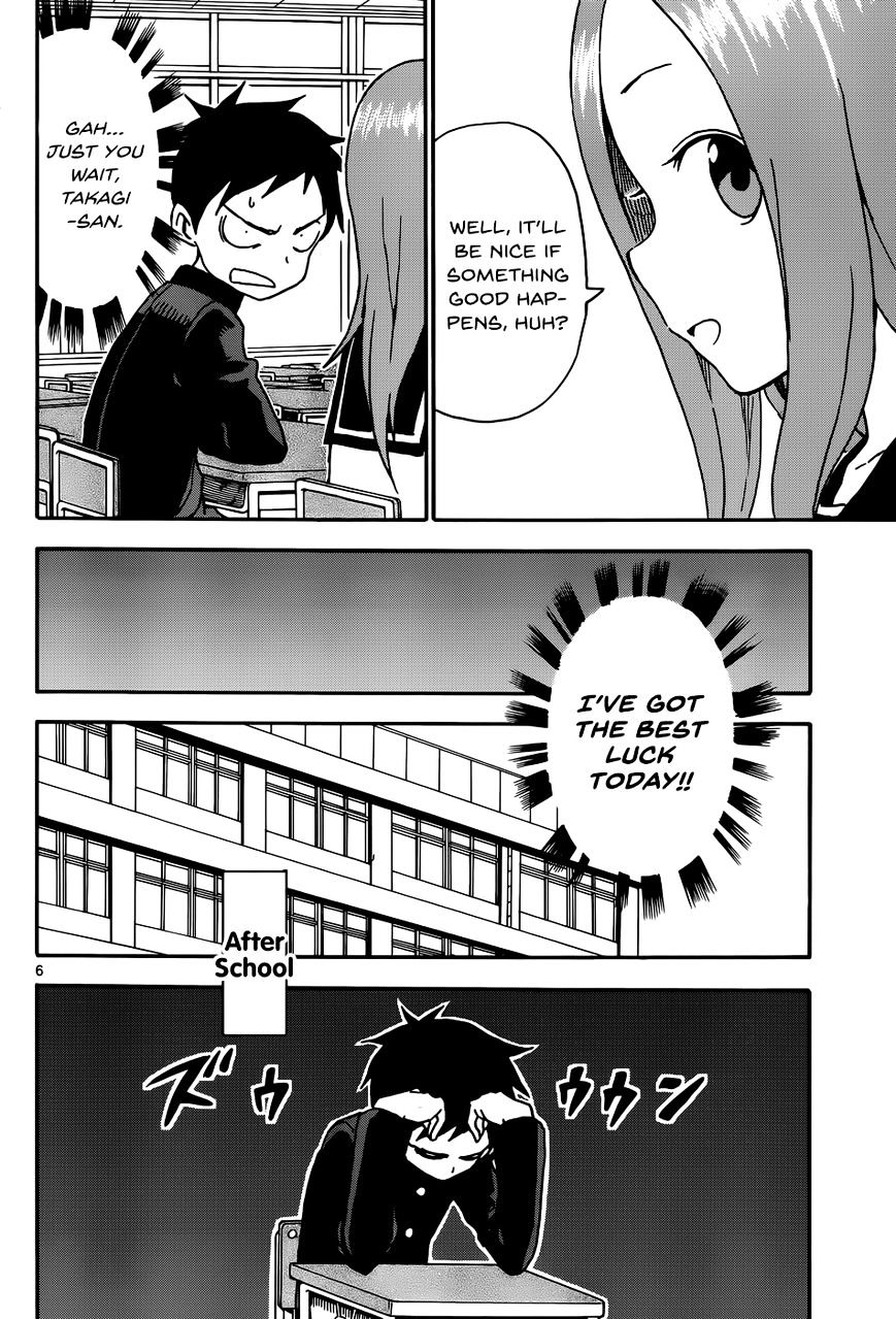 Karakai Jouzu No Takagi-San chapter 36 - page 6