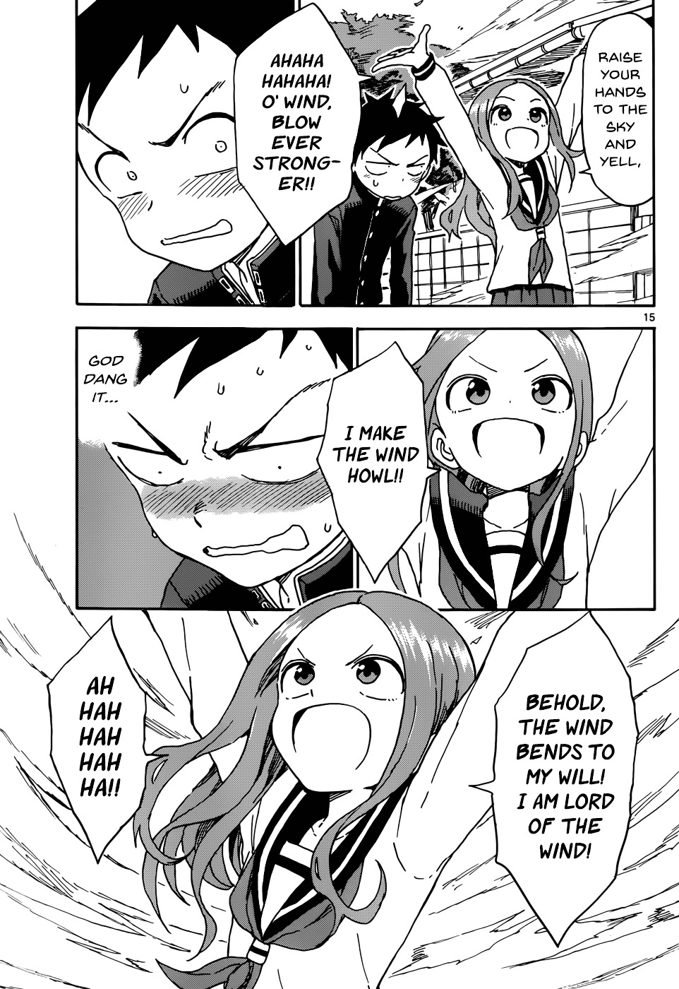 Karakai Jouzu No Takagi-San chapter 40 - page 15