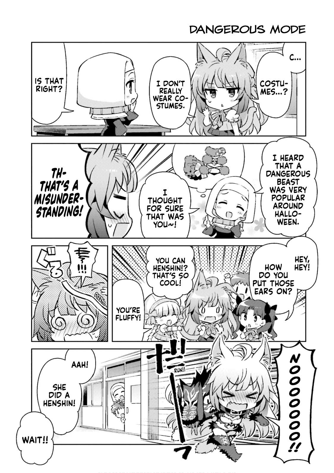 Type-Moon Gakuen – Chibi Chuki! Chapter 55 - page 4