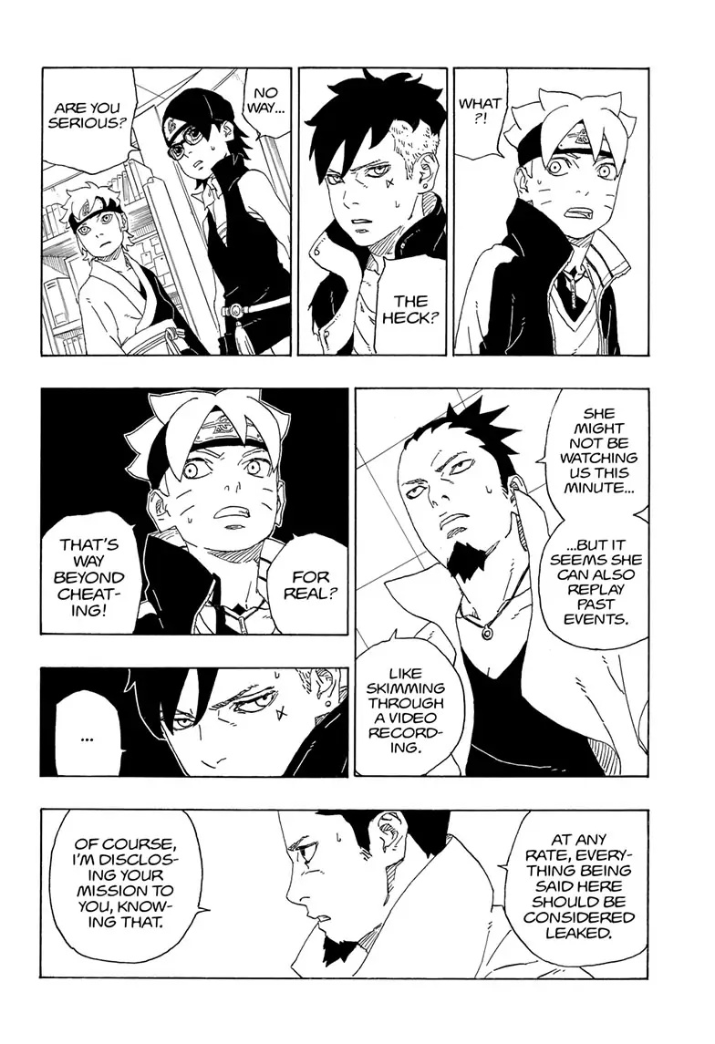 Boruto: Naruto Next Generations chapter 73 - page 32