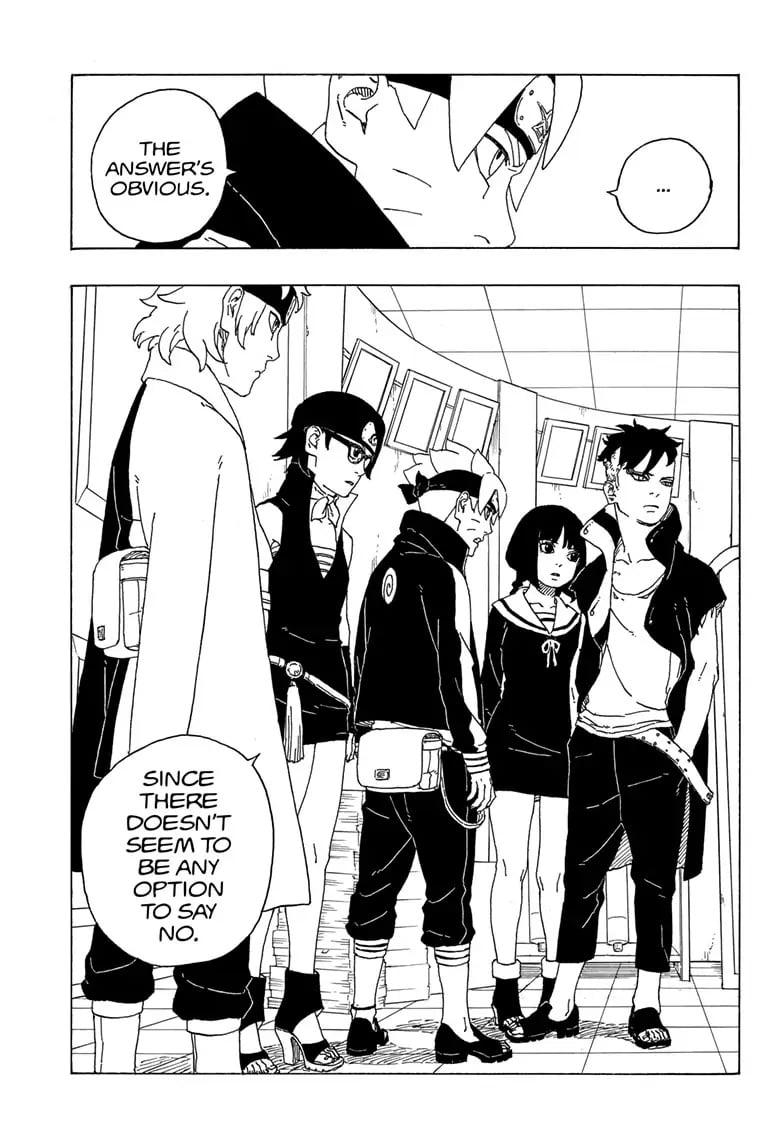 Boruto: Naruto Next Generations chapter 73 - page 37