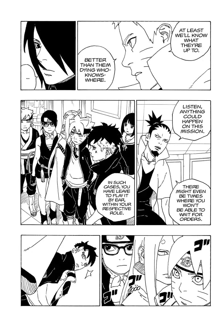 Boruto: Naruto Next Generations chapter 73 - page 39