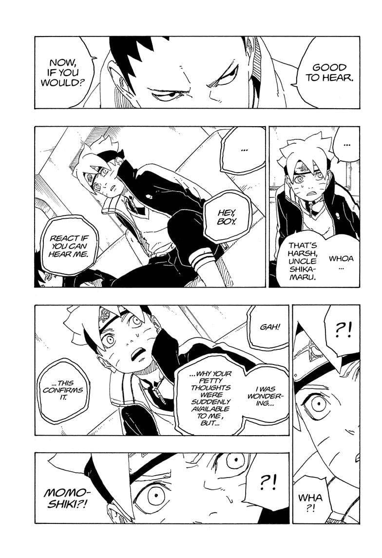 Boruto: Naruto Next Generations chapter 75 - page 34