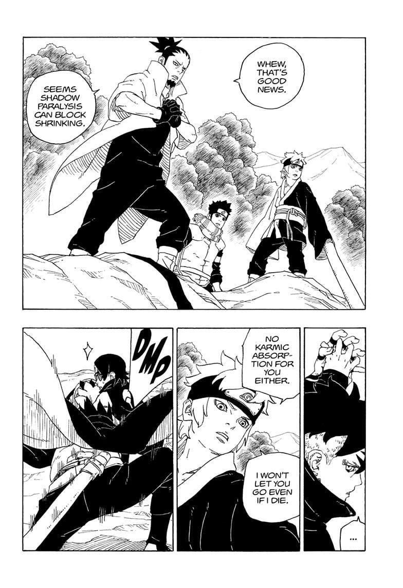 Boruto: Naruto Next Generations chapter 78 - page 34