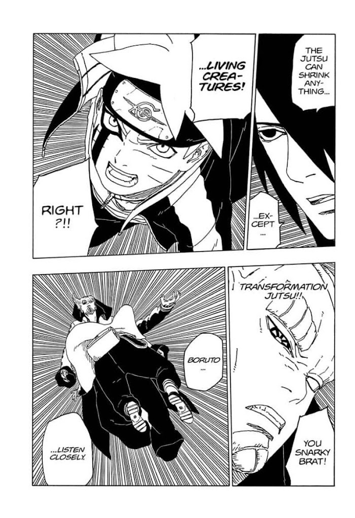 Boruto: Naruto Next Generations chapter 49 - page 33