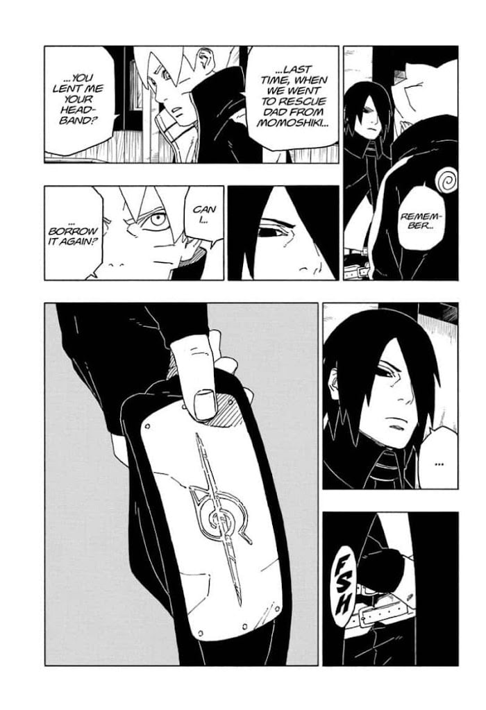 Boruto: Naruto Next Generations chapter 49 - page 35