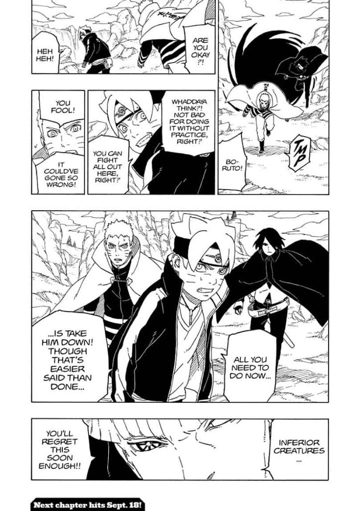 Boruto: Naruto Next Generations chapter 49 - page 41