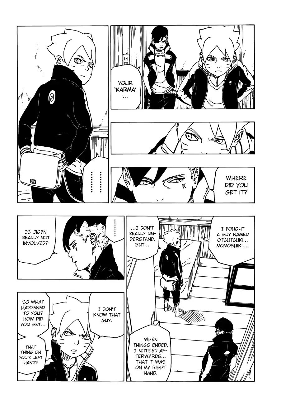 Boruto: Naruto Next Generations chapter 27 - page 17