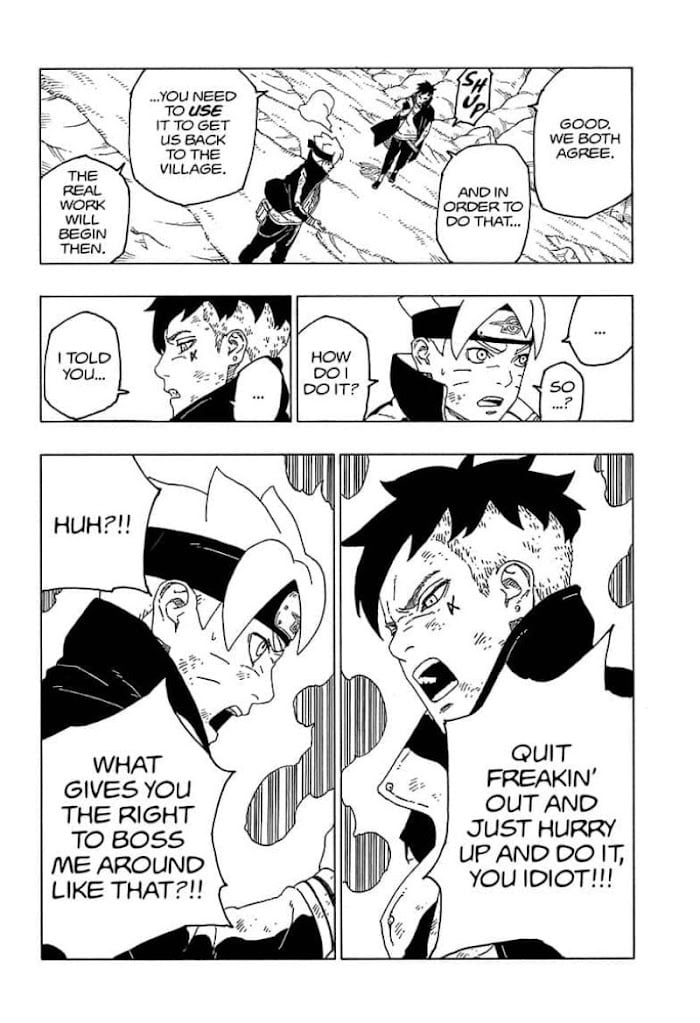 Boruto: Naruto Next Generations chapter 55 - page 32