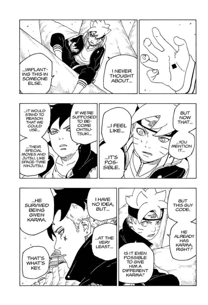 Boruto: Naruto Next Generations chapter 56 - page 35