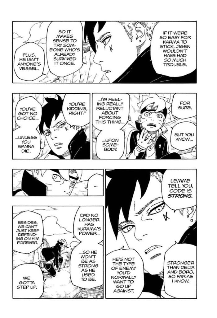 Boruto: Naruto Next Generations chapter 56 - page 36