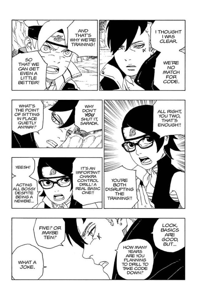 Boruto: Naruto Next Generations chapter 58 - page 11