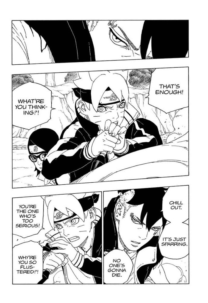 Boruto: Naruto Next Generations chapter 58 - page 23