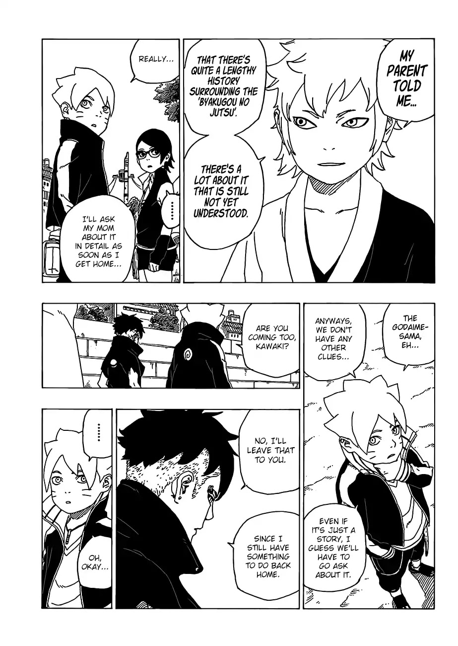 Boruto: Naruto Next Generations chapter 35 - page 28