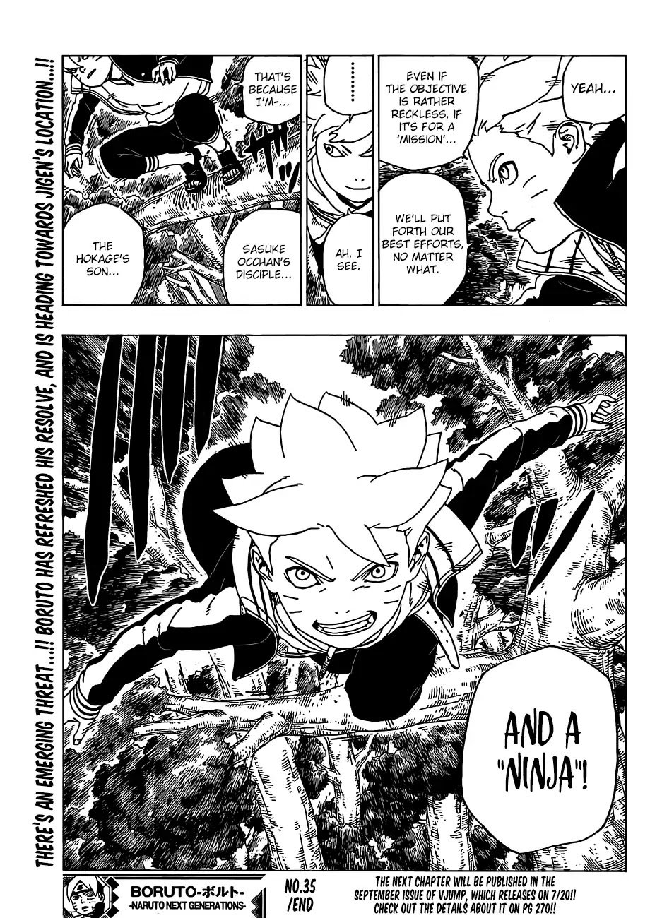 Boruto: Naruto Next Generations chapter 35 - page 42