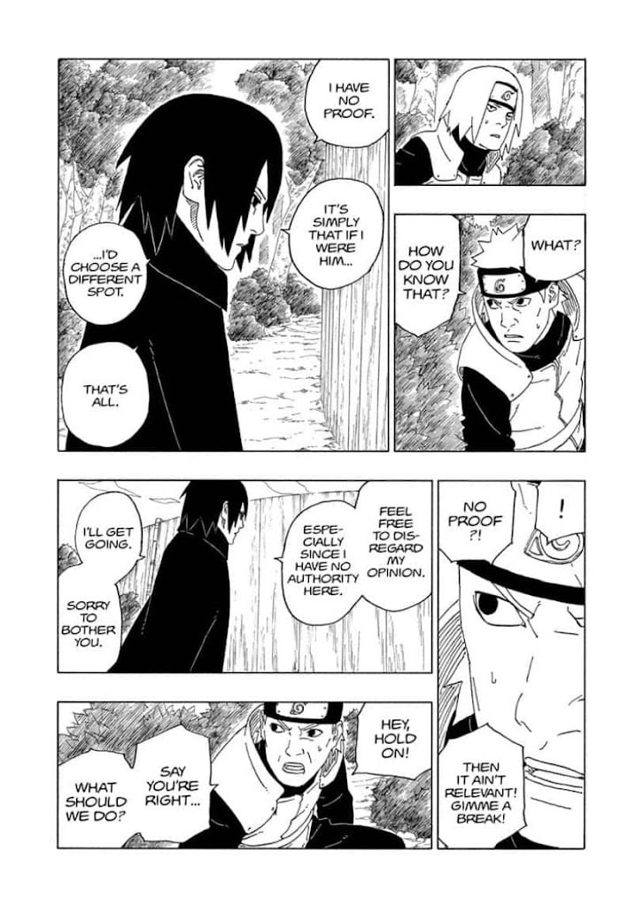 Boruto: Naruto Next Generations chapter 61 - page 13