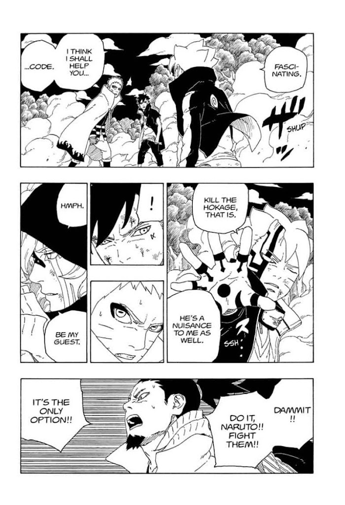 Boruto: Naruto Next Generations chapter 65 - page 32