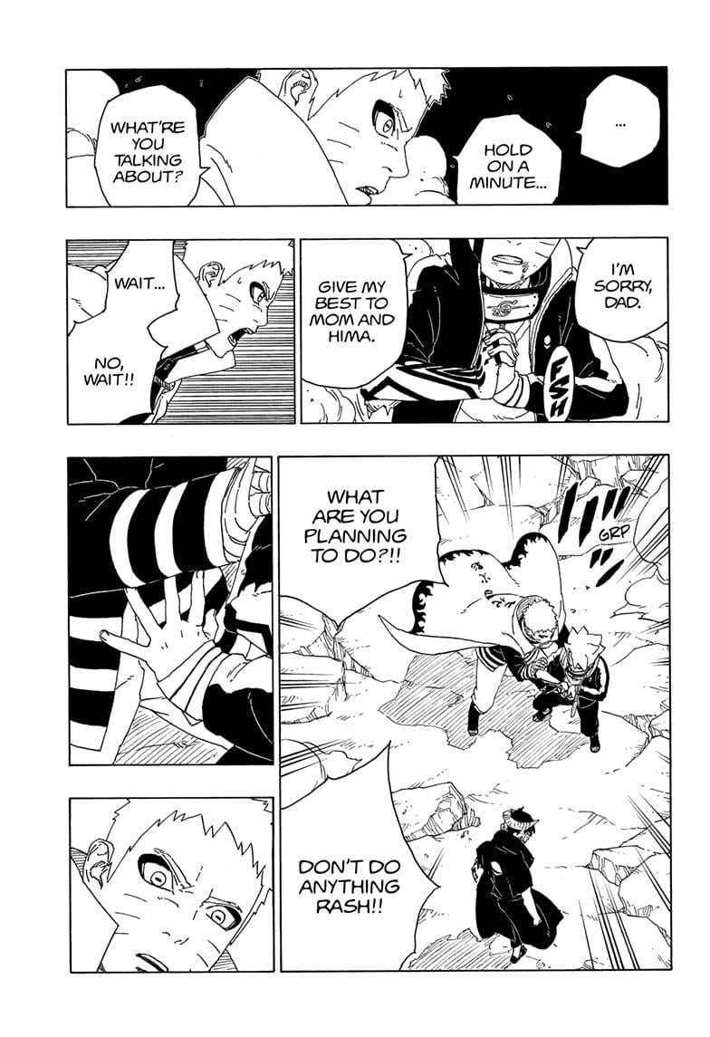 Boruto: Naruto Next Generations chapter 66 - page 35