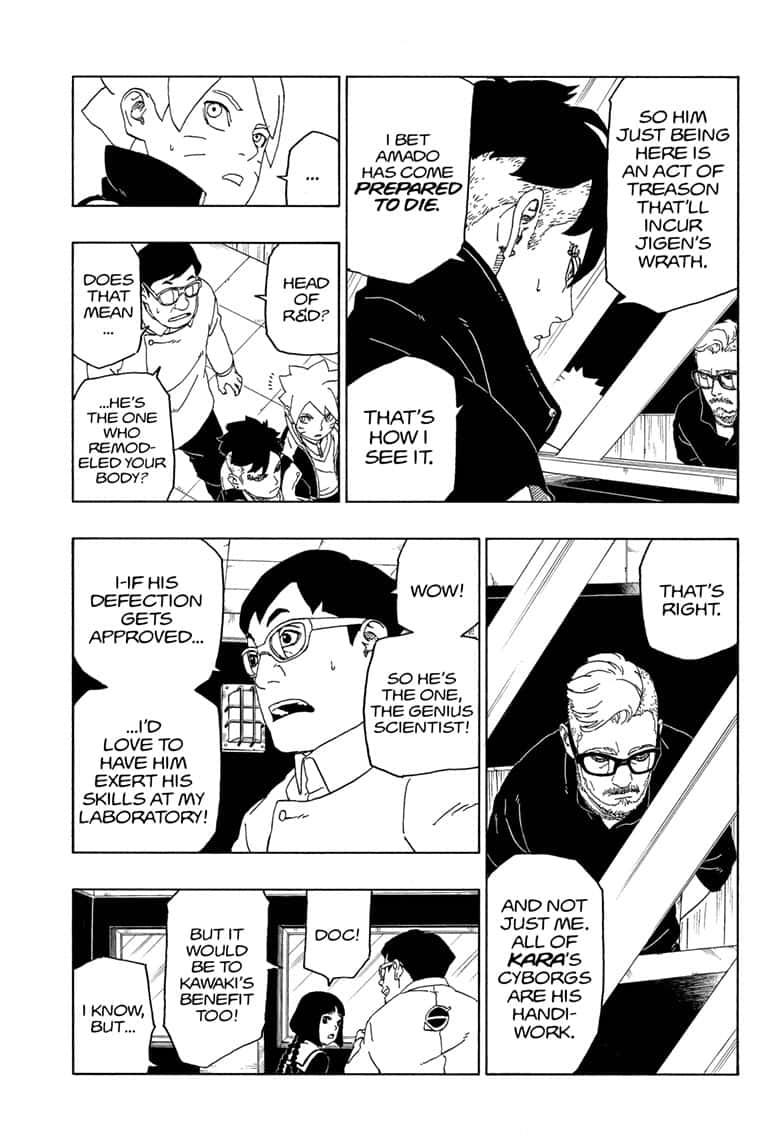 Boruto: Naruto Next Generations chapter 45 - page 13