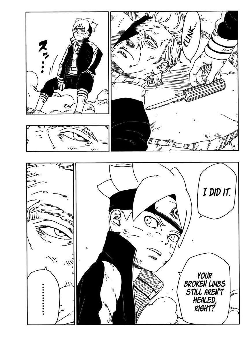 Boruto: Naruto Next Generations chapter 22 - page 30