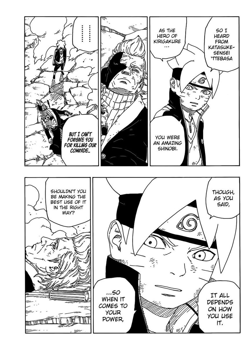 Boruto: Naruto Next Generations chapter 22 - page 32