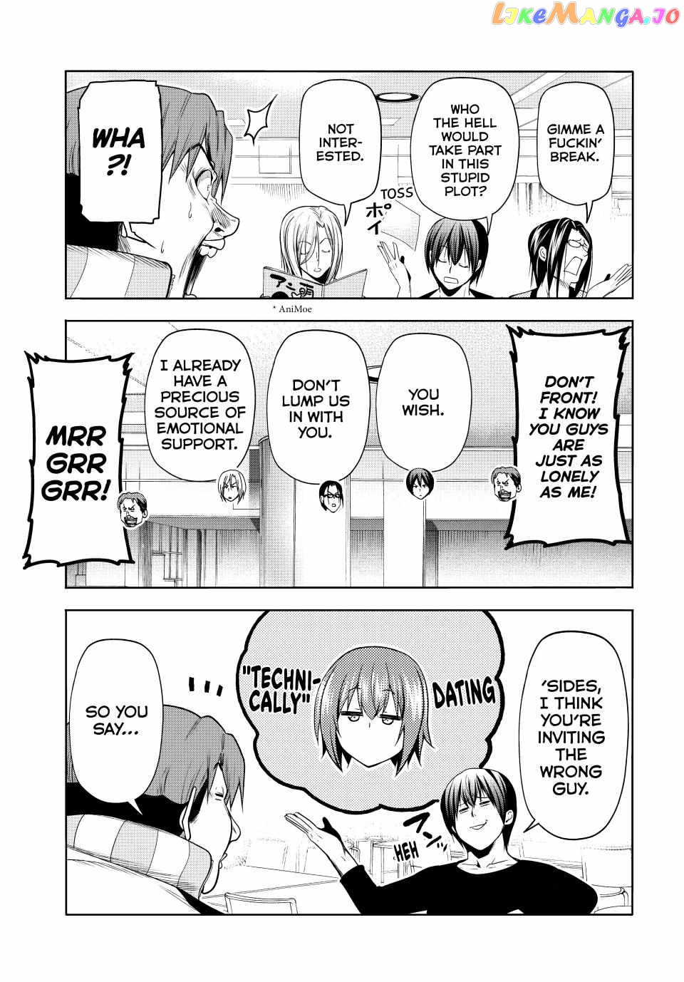 Grand Blue chapter 85 - page 8