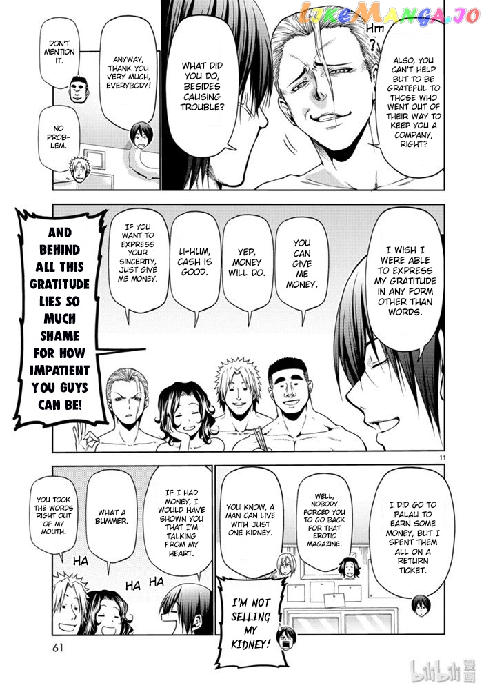 Grand Blue chapter 61 - page 11