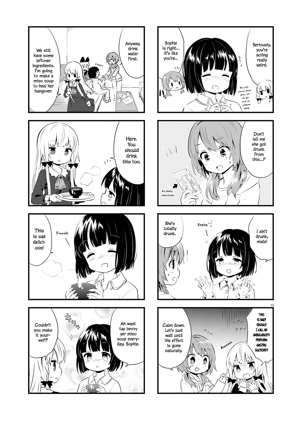 Tonari no Kyuuketsuki-san chapter 65 - page 3