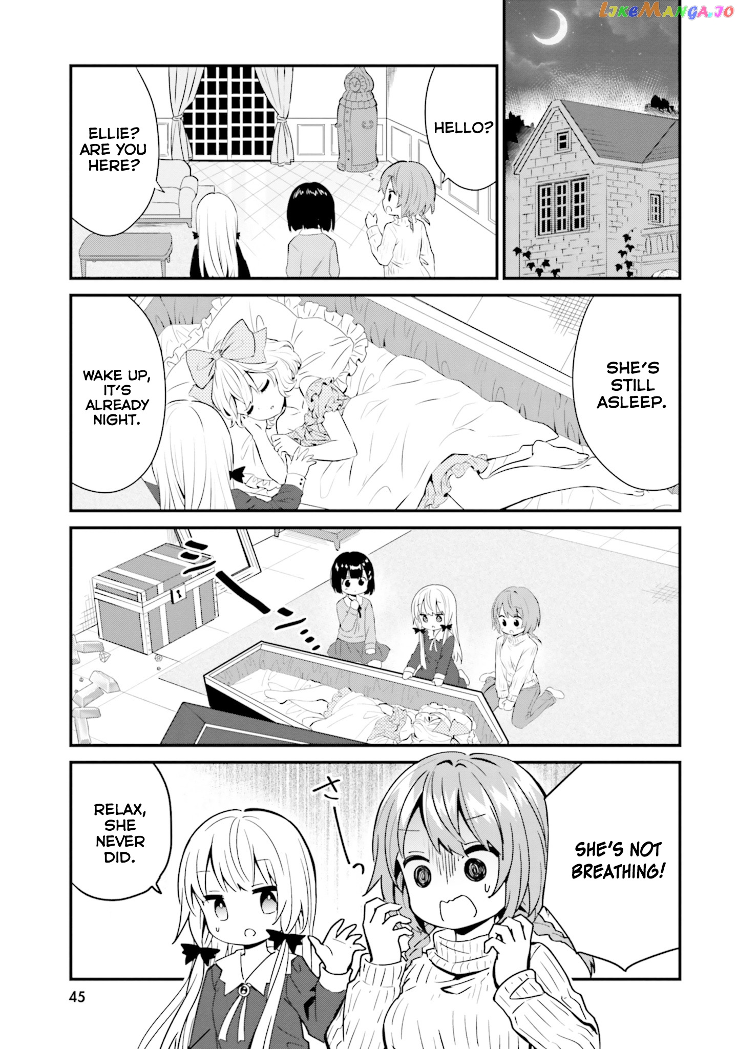 Tonari no Kyuuketsuki-san chapter 77 - page 3