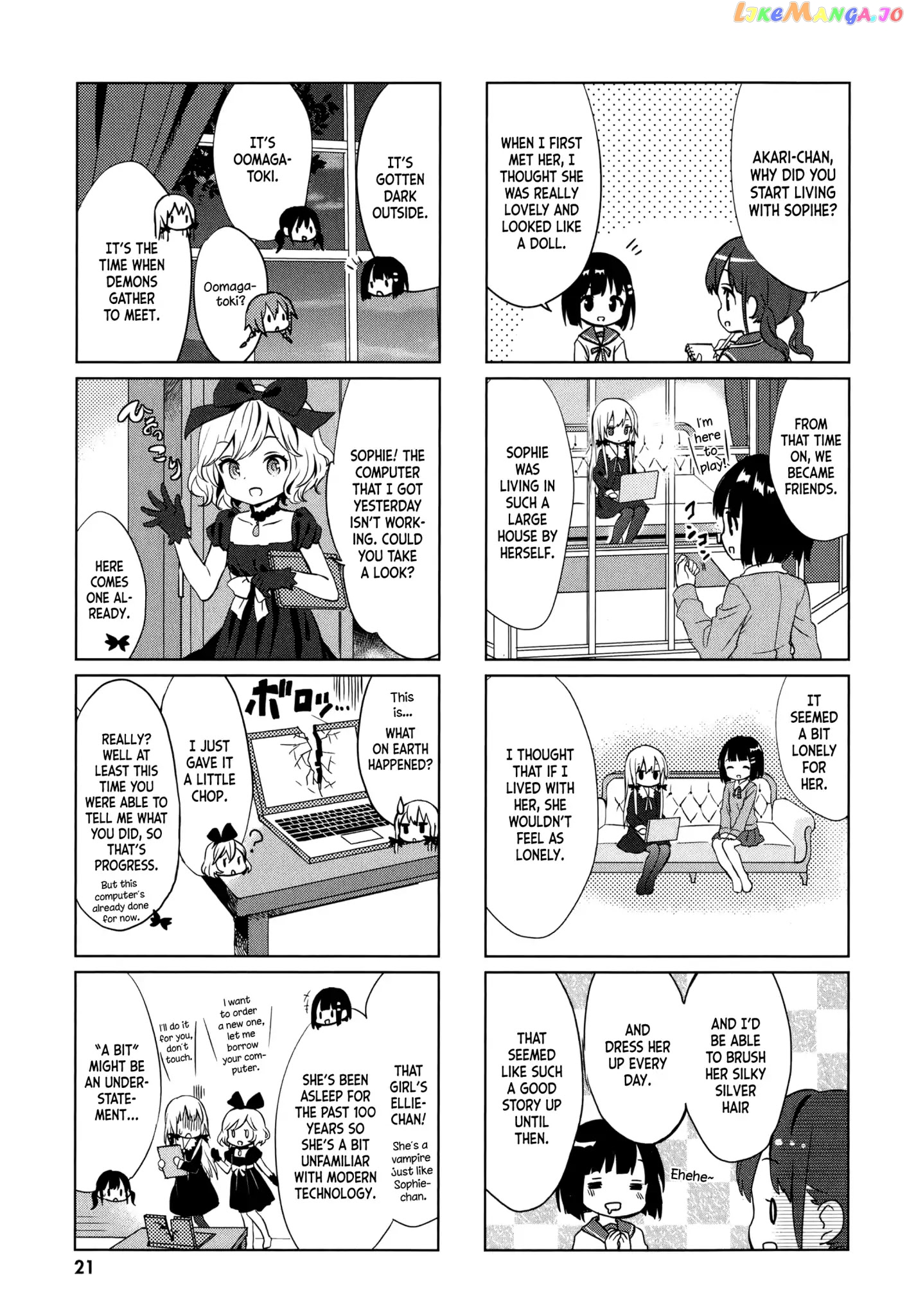 Tonari no Kyuuketsuki-san chapter 12 - page 7