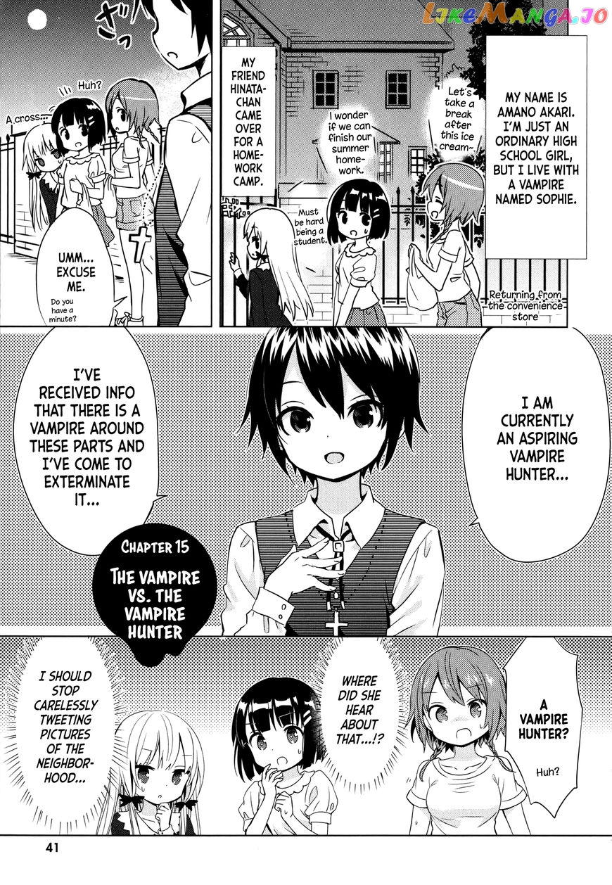 Tonari no Kyuuketsuki-san chapter 15 - page 1