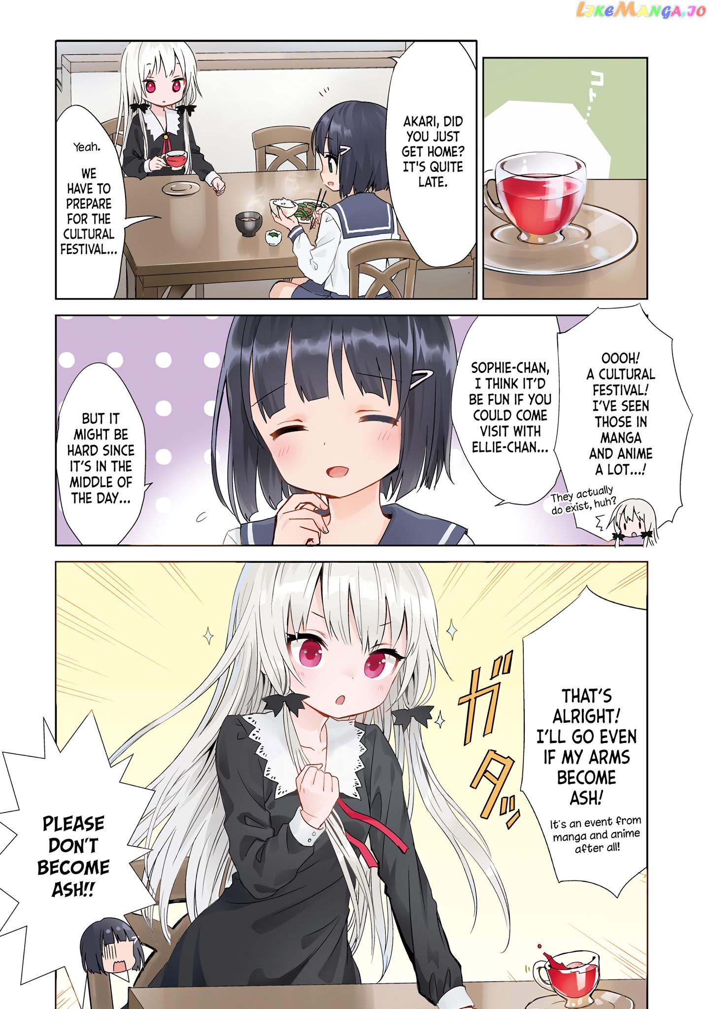 Tonari no Kyuuketsuki-san chapter 16 - page 2