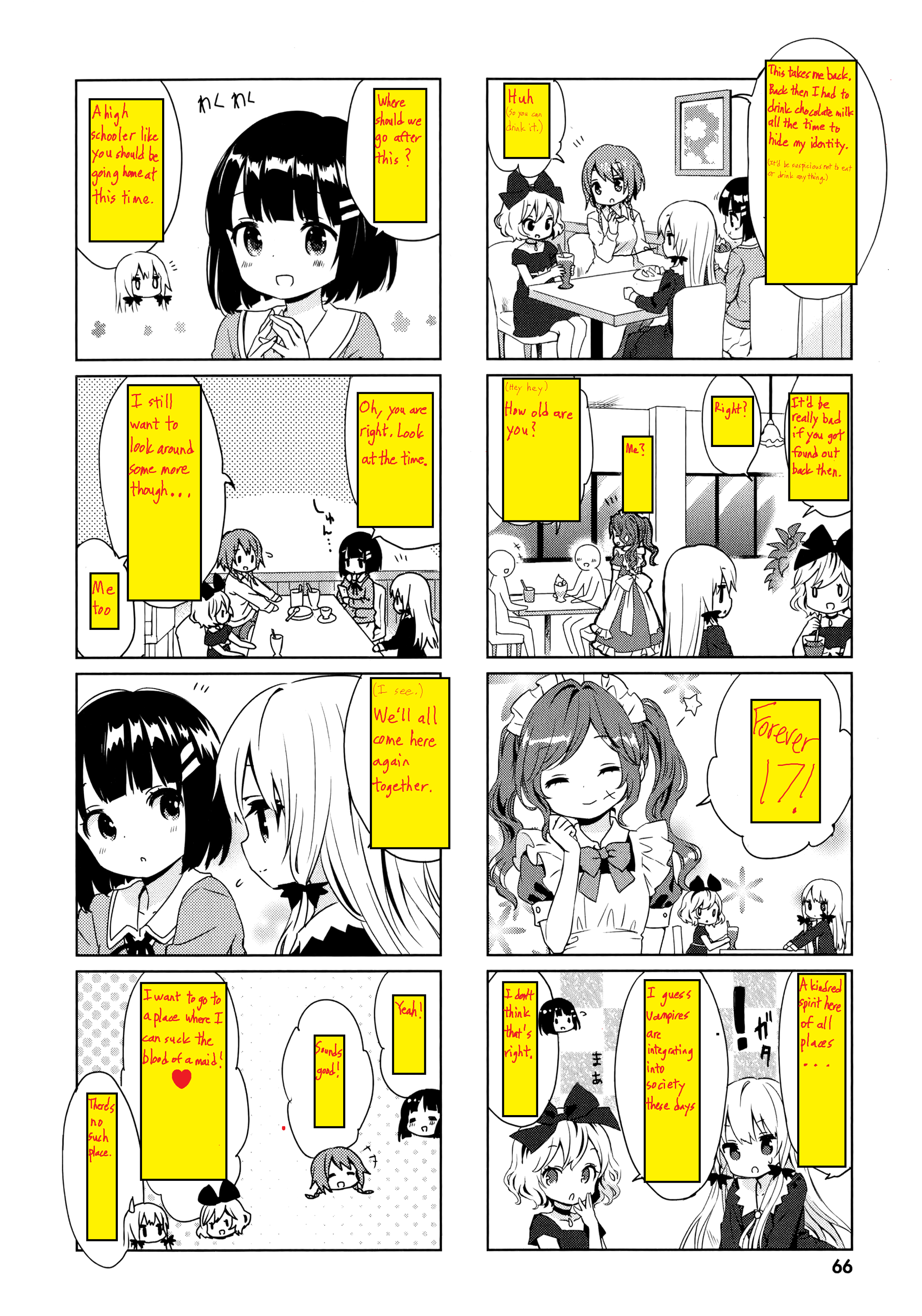 Tonari no Kyuuketsuki-san chapter 17 - page 6