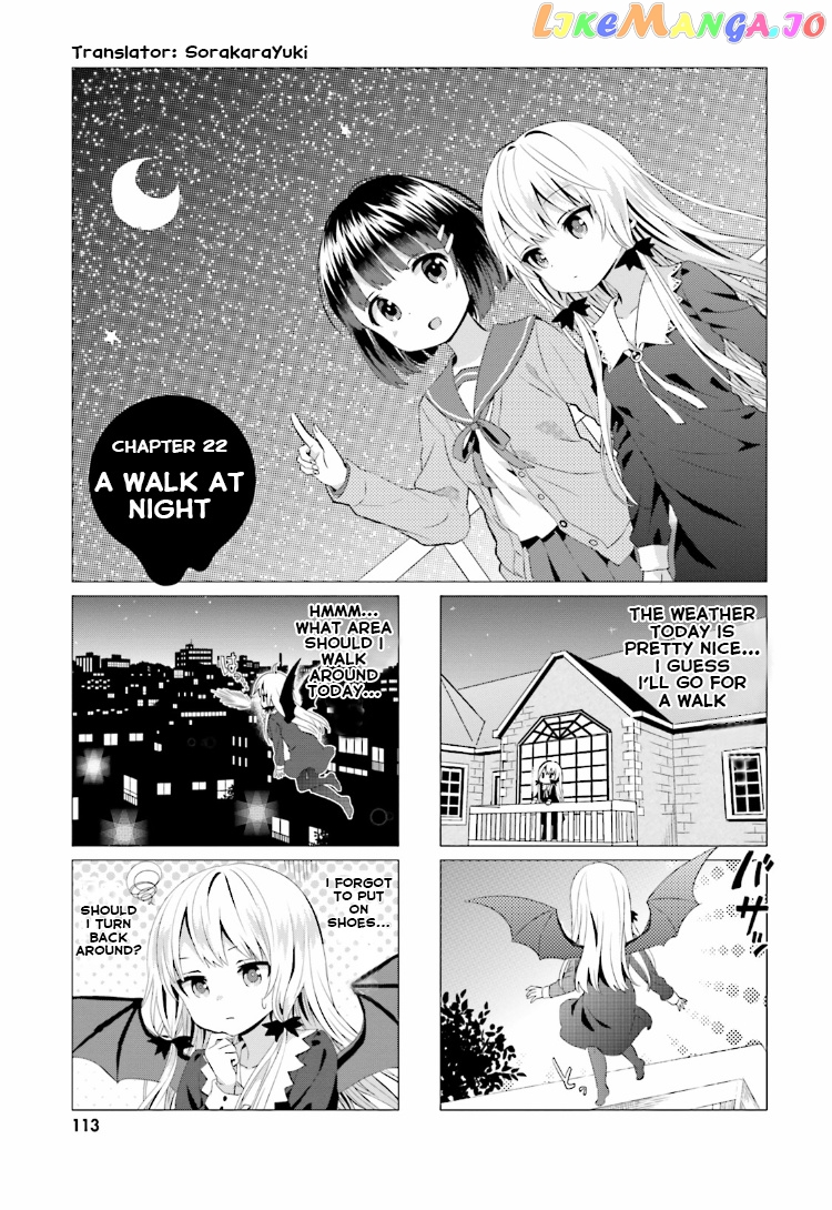 Tonari no Kyuuketsuki-san chapter 22 - page 1