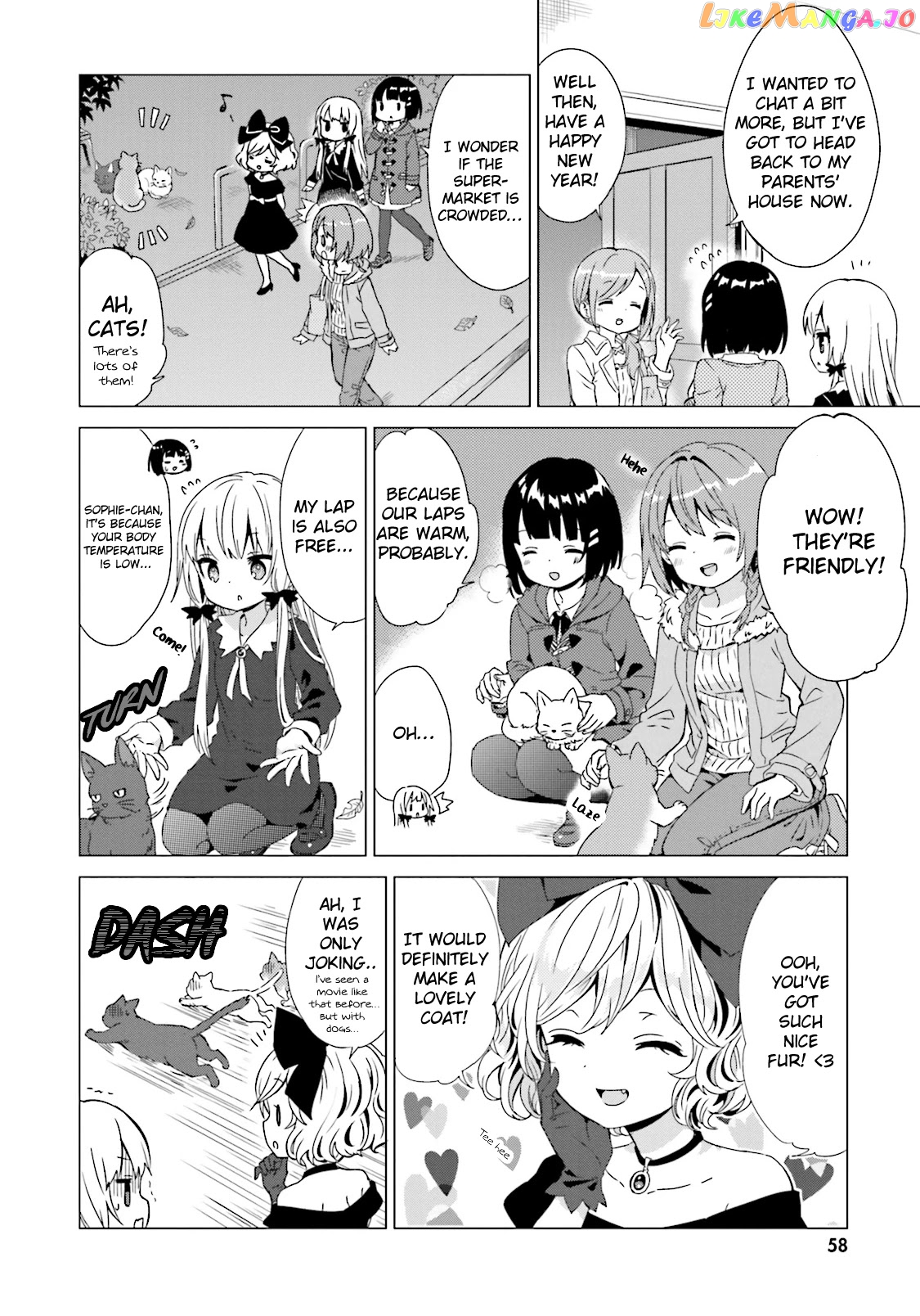 Tonari no Kyuuketsuki-san chapter 28 - page 4