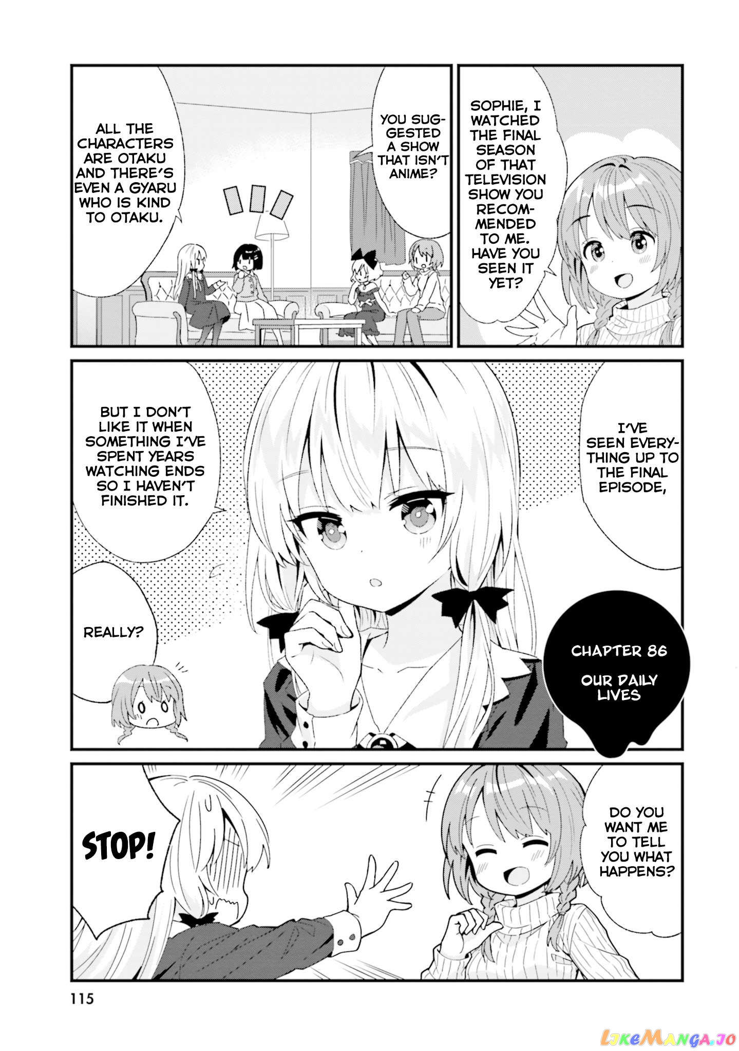 Tonari no Kyuuketsuki-san Chapter 86 - page 1