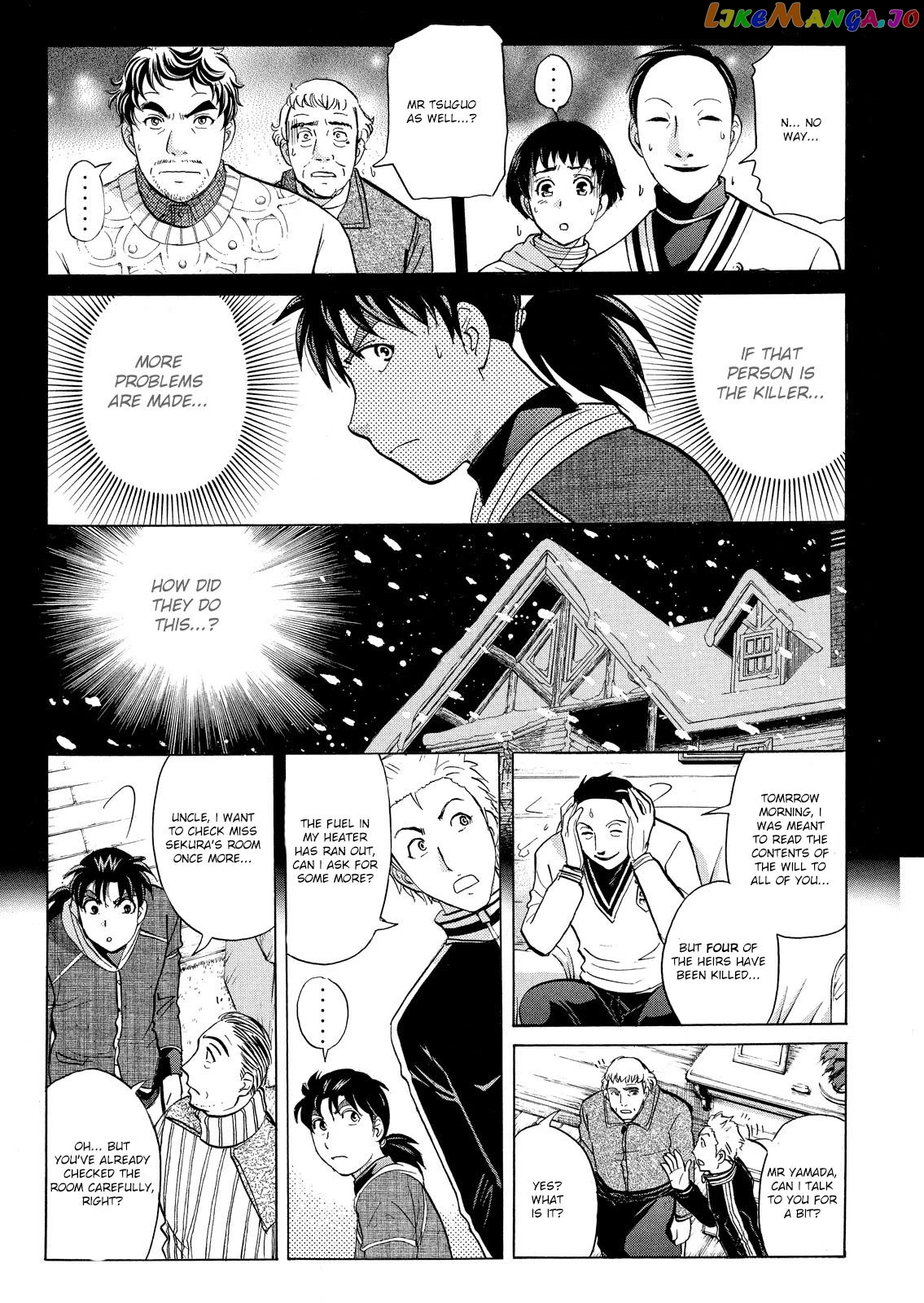 Kindaichi Shounen No Jikenbo Vanpaia Densetsu Satsujin Jiken chapter 46 - page 14