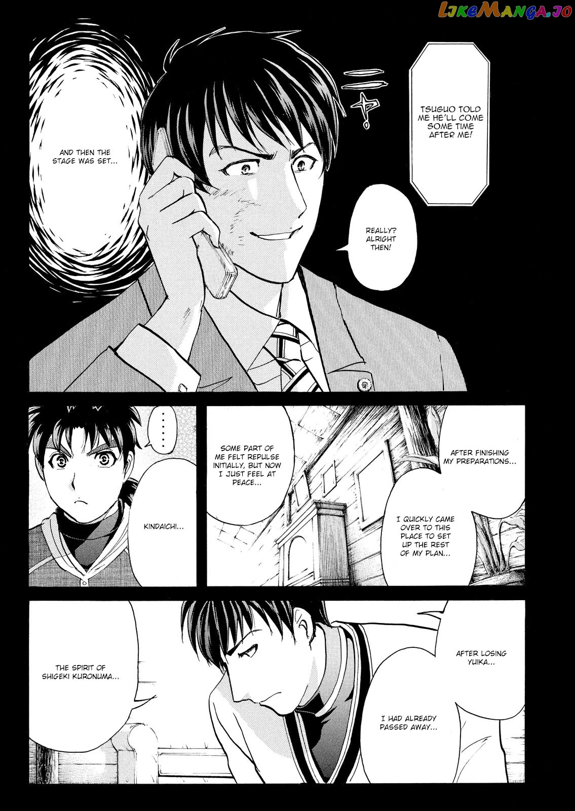 Kindaichi Shounen No Jikenbo Vanpaia Densetsu Satsujin Jiken chapter 50 - page 24