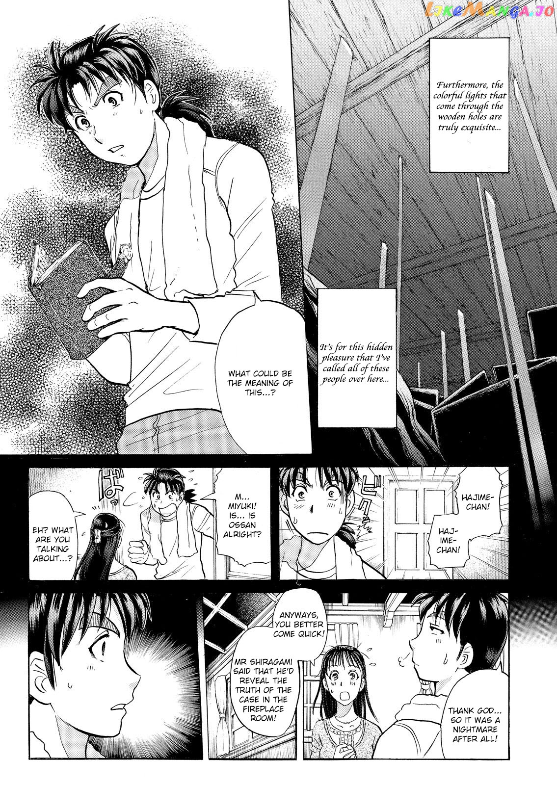 Kindaichi Shounen No Jikenbo Vanpaia Densetsu Satsujin Jiken chapter 14 - page 14