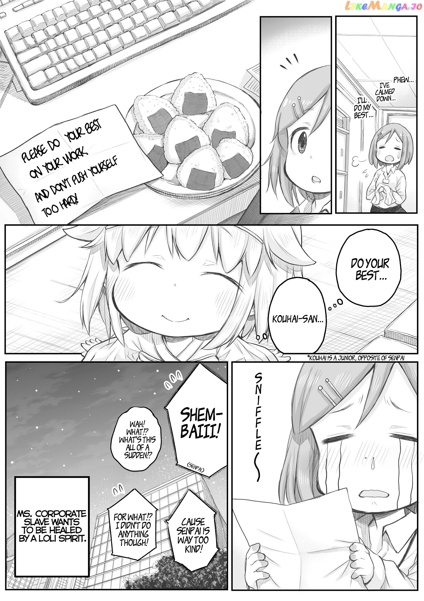 Ms. Corporate Slave Wants To Be Healed By A Loli Spirit chapter 27 - page 4