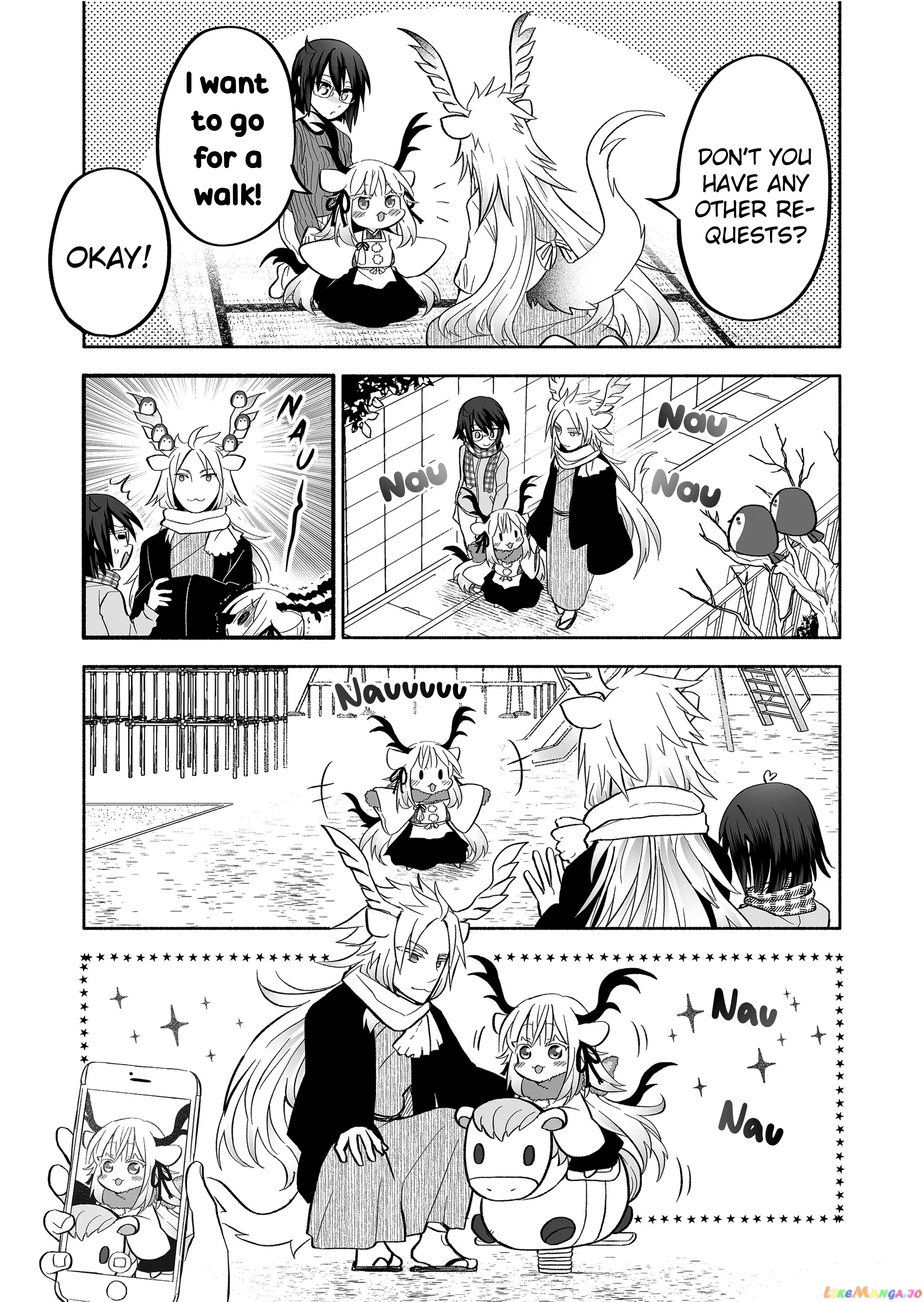 Rinjin-chan ga shinpai chapter 58 - page 3