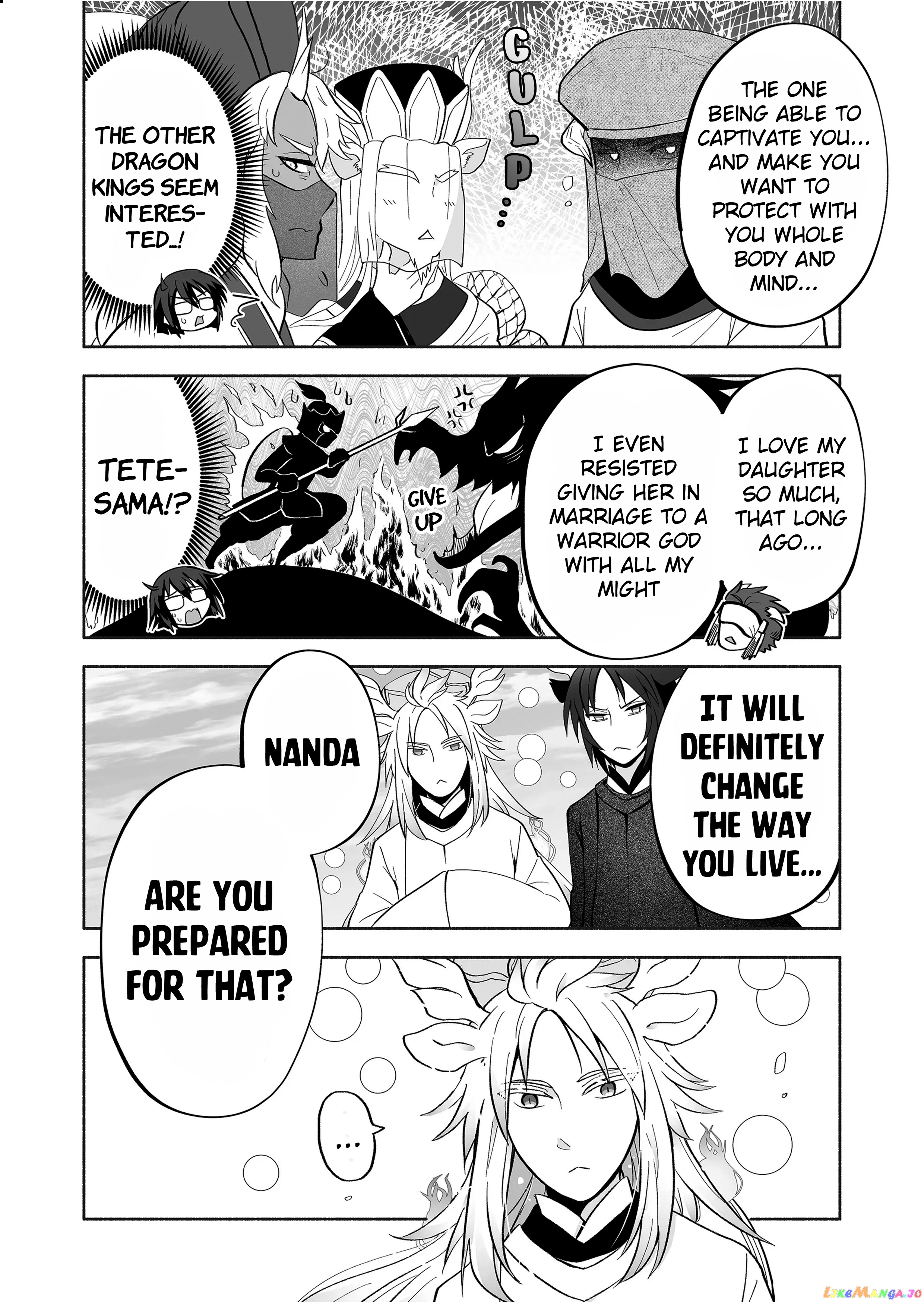 Rinjin-chan ga shinpai chapter 60 - page 4