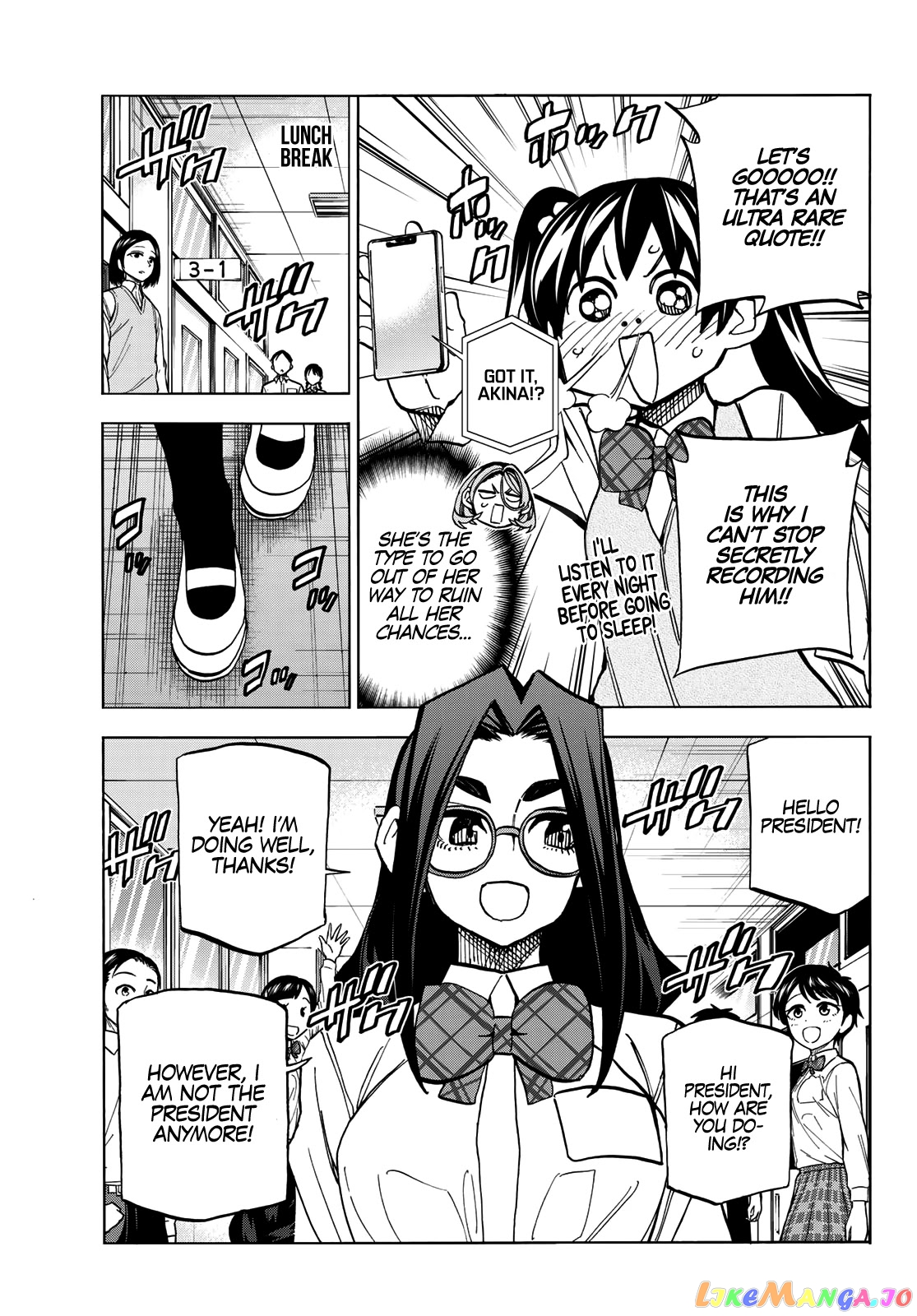 The Story Between a Dumb Prefect and a High School Girl with an Inappropriate Skirt Length chapter 35 - page 10