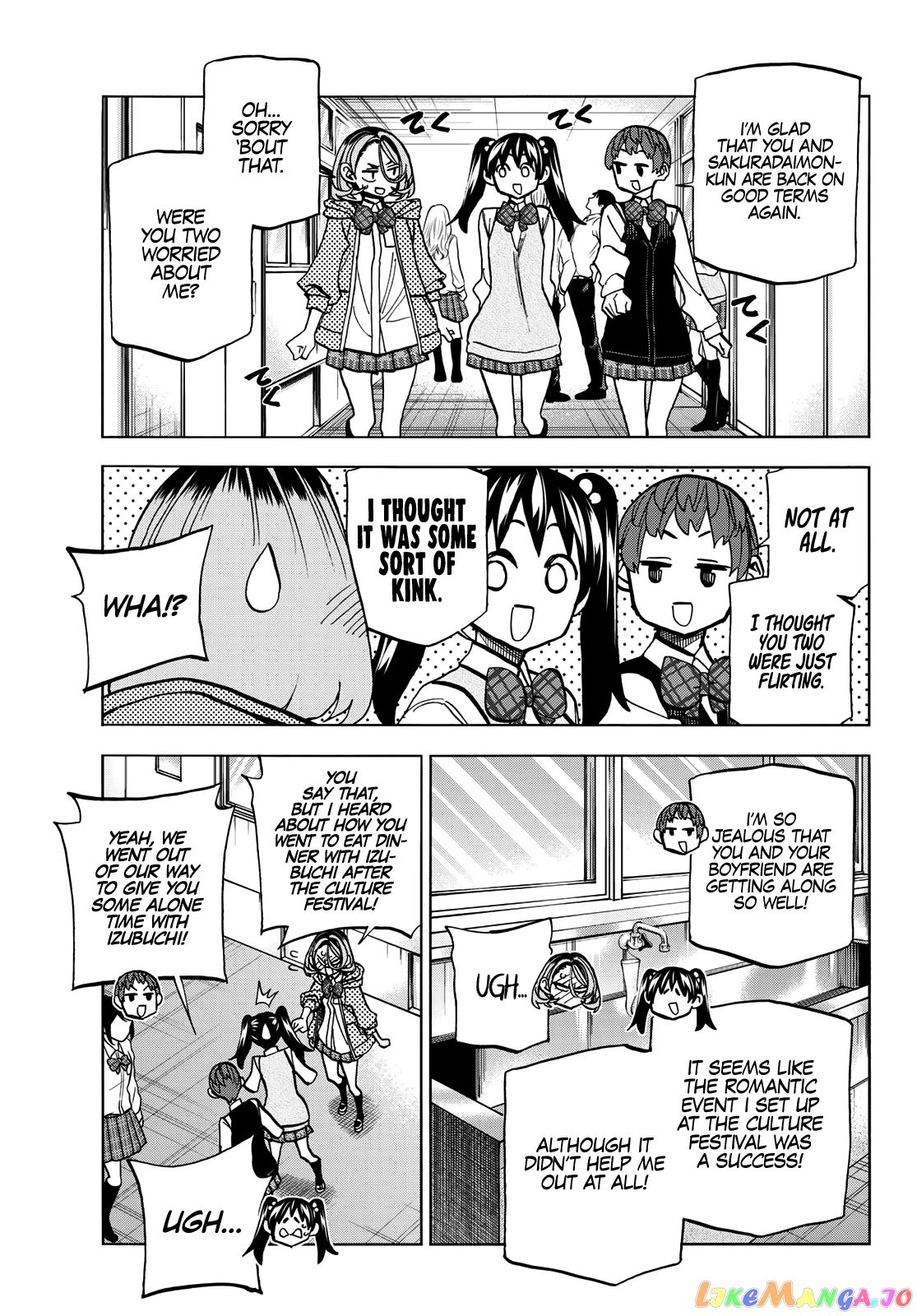 The Story Between a Dumb Prefect and a High School Girl with an Inappropriate Skirt Length chapter 35 - page 6